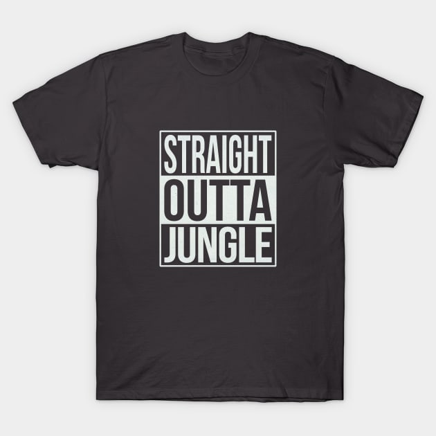 Straight Outta Jungle T-Shirt by Drum And Bass Merch